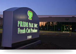 Pride Pak Inc. organic processing facility in Medina, New York